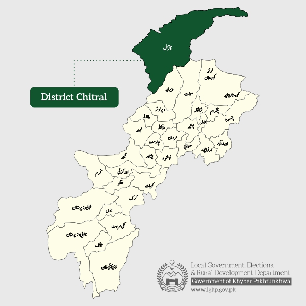 Map Of Kpk District Wise District Chitral (Upper & Lower) | Local Government, Elections And Rural  Development Department
